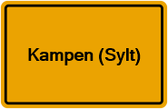 Grundbuchauszug Kampen (Sylt)